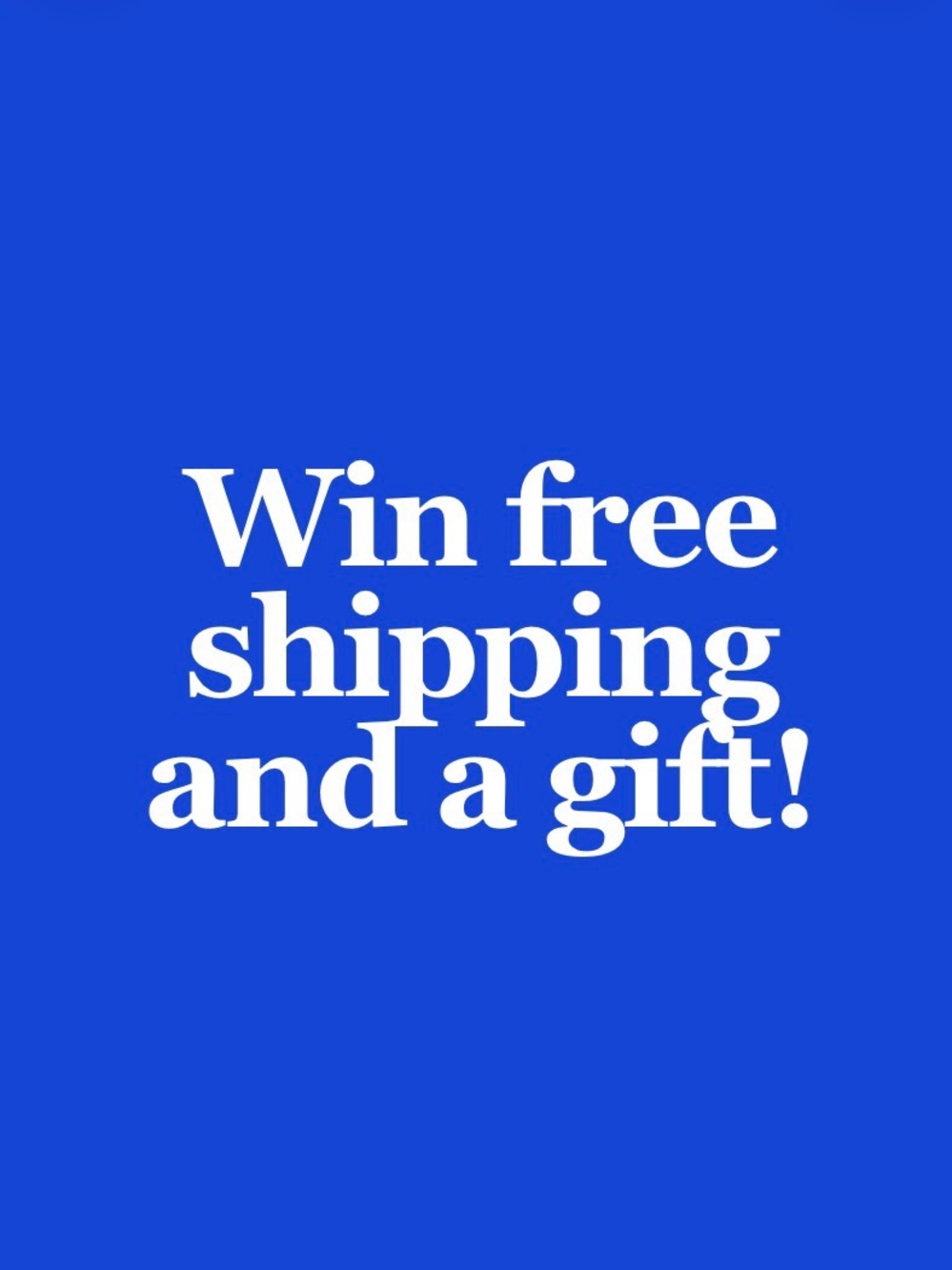Giveaway!